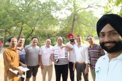 May 2022 Backgate,  Baradri Park patiala, Free Ashavgandha Distribiution ,