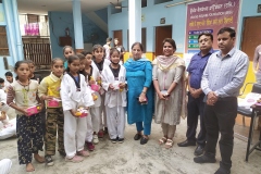 Nov-2021  (Diwali celebrate in basic shiksha School with needy childs