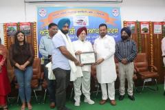 On International teachers day -President of Umang honoured by Gian Jyoti Educational Society - October 2024