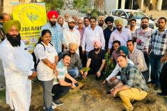 Planatation at Sunny Enclave -5 june 2023