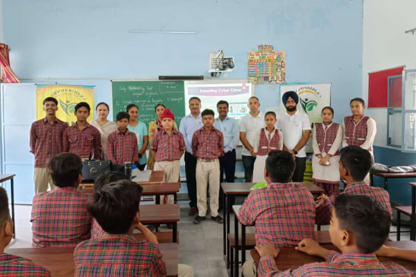 9th Seminar Cyber Crime Awareness At School of Eminance Pheel Khanna