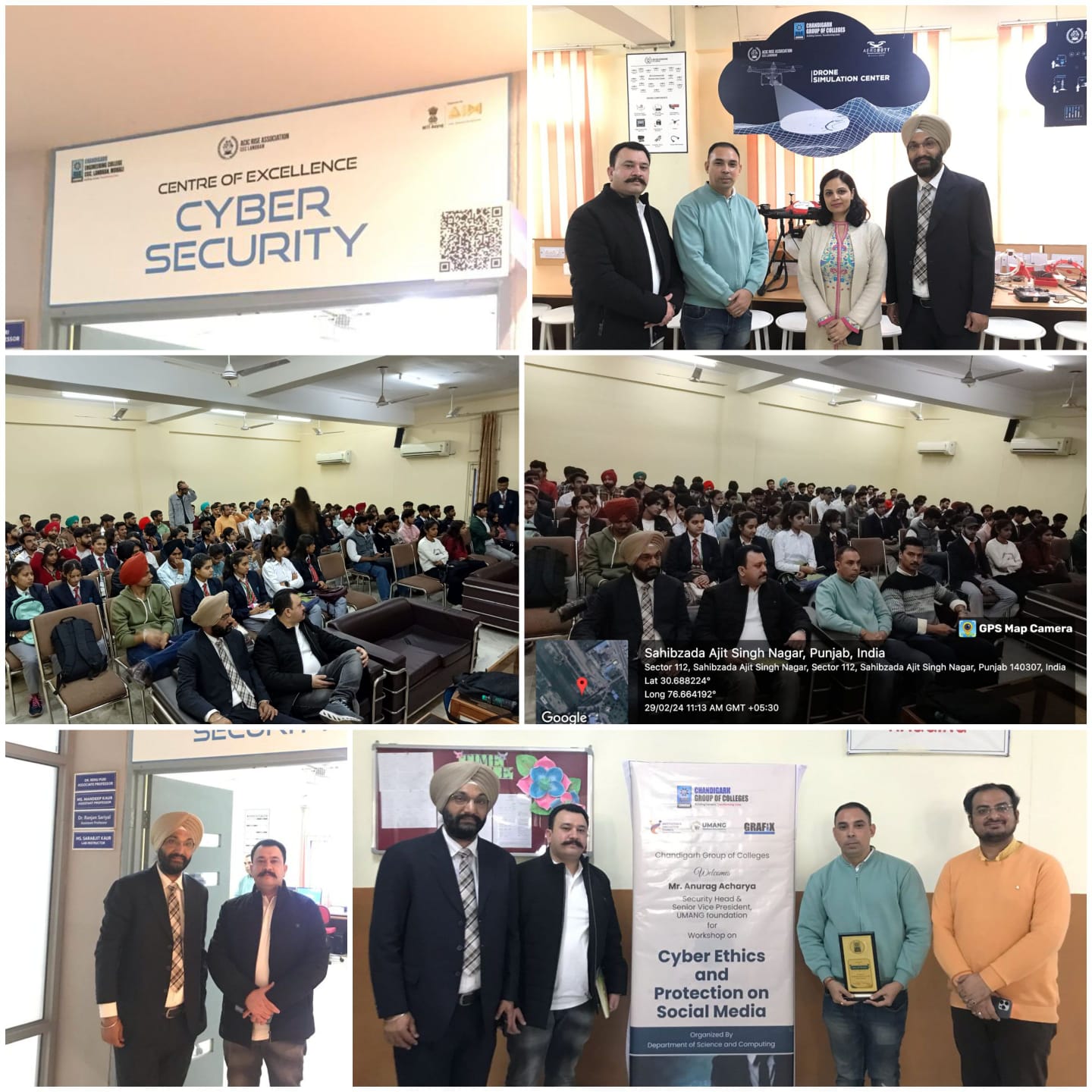 31st Cyber Security Seminar at Chandigarh Group of Colleges, Landran, Mohali